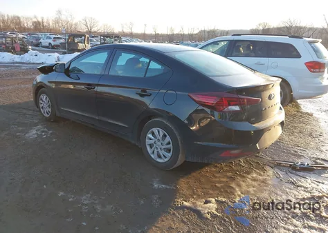 2020 Hyundai Elantra Se z USA, uszkodzony, nr VIN KMHD74LF0LU950680